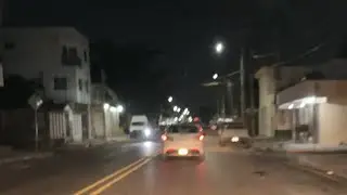Night Drive in  Canc&uacute;n. Ave Lopez Portillo, Kabah, Hotel Zone