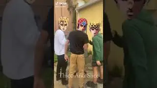 Team Bucciarati does a Tik Tok