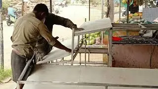 vegetable stand welding work fruits stand welding work vegetable and fruits stand complete welding