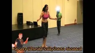 workshop dandash bellydancer in Mediterranean Delight Festival 2012