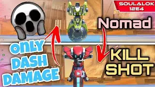 Only Dash Damage ⚡ | Nomad VS Killshot In Mech Arena - Mech Arena