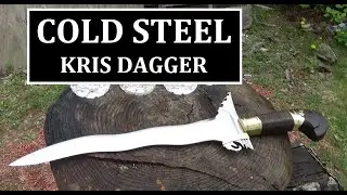 Cold Steel Kris Dagger &mdash; последнее дополнение к моей коллекции CS &mdash; обзор, бутылочная жертва