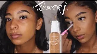 NEW COLOURPOP PRETTY FRESH FOUNDATION! REVIEW 🦋