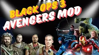 COD Zombies But Youre The Avengers-Black Ops 3 Zombies-Custom Map With The Reaper and CetsBK1