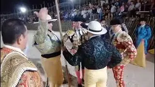 Eduardo Chan present&oacute; su examen como picador / Feria de Pocboc / 6 de enero de 2024
