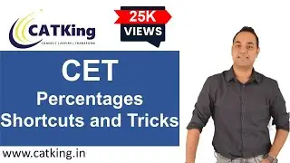 MH CET Percentages - Shortcuts and Tricks ( Vedic Maths /Speed Maths ) (CAT / XAT )