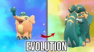 Cufant | Copperajah | Evolution in Pokemon Scarlet & Violet | SV