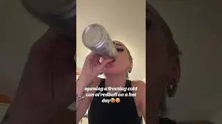 opening a freezing cold can ofredbull on a hot day #dailyadventure