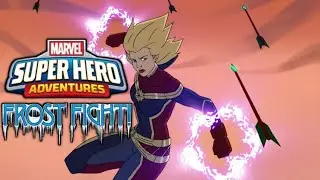 The Emerald Guard attacks the Avengers. | Super Hero Adventures: Frost Fight!