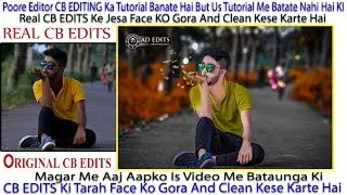 Original CB Editing In Photoshop CC&CS6 | How To Edit Like CB Edits | Photoshop Tutorial