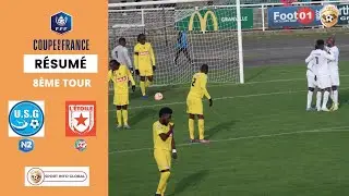 RÉSUMÉ COUPE DE FRANCE :  L'US Granville (N2) écrase l'Étoile Morne à l'Eau (R1) de la Guadeloupe
