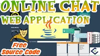 Online Chat Web Application Project in java with full source code, JSP, Oracle, Apache Tomcat