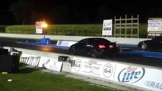 2009 Honda civic Si greddy turbo vs Mustang