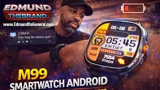 M99 Smartwatch Android | How Long Does The Battery Last? | Kyrie 7 Custom Made Shoes @ryanblumenow  