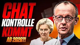 EU GREIFT DURCH: CHAT KONTROLLE ab 2026?!
