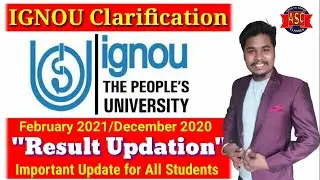 IGNOU RESULT UPDATED FOR FEBRUARY 2021/DECEMBER 2020 | RESULT UPDATED FOR ALL IGNOU STUDENTS 2020-21