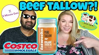 Costco Fatworks Pure Tallow Organic Grass Fed Beef Tallow Cooking Oil Review