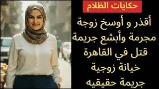 حكايات الظلام | أقذر وأوسخ زوجة مجرمة وأبشع جريمة قتل في القاهرة.. خيانة زوجية | جريمة حقيقية |