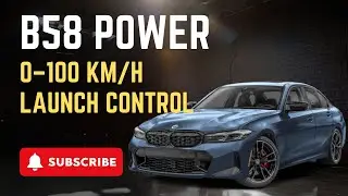 BMW M340i Launch Control 🚀 | 0&ndash;100 km/h Pull | B58 Power | Is It Fast?