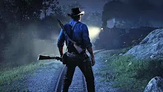 Red Dead Redemption 2 - Arthur Stops Train