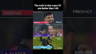 Some 97 are still Better than 100 #dcvsgt #music #india #icc #ipl #bcci #cricket #cricket #shorts