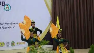 Tari Lenggot Siwi Dibawakan dalam Pelepasan Siswa Kelas 9 SMPN 1 Tempel Tahun Pelajaran 2023/2024