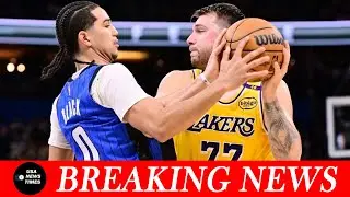 Lakers lose to Magic despite combined 56 points from LeBron, Doncic