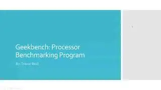 What is Geekbench?