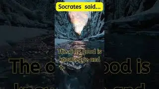 Socrates said... #quotes #wisdom #quotablewisdom  #wisdominlife #wisdomquotescollection