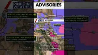 Denver Weather: Timely Weather Alert Day for Snow and Fog