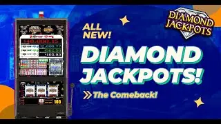 New Diamond Jackpots! Slot Machine 🎰 Review, play, and breakdown!
