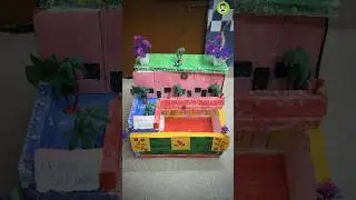 School 🏫 model competition || #viralshorts #viralvideo  #schoolmodel #model #craft #project