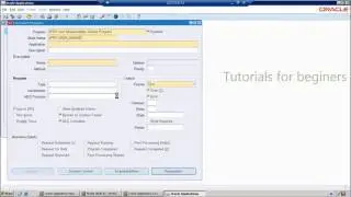 How to Define Concurrent Program in | Oracle Apps R12 |Class 07
