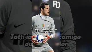 JULIO CESAR SOBRE O CHUTE DO TOTTI #futebol #esporte #totti #juliocesar #shorts