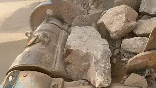 &ldquo;Crushing Massive Stones 💥 Extreme Power of Stone Crusher Machine in Action!&rdquo;#rockcrusher 