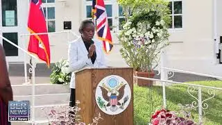 Governor Rena Lalgie Speaks At US Consulate 9/11 Memorial, Sept 11 2021