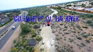 FPV River Surfing in 4K | New River, River in Glendale, Arizona | Lumenier Qav-Pro 2.5