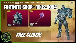 *NOV&Yacute;* FORTNITE SHOP! I 10.12.2024 I GALACTA PICKAXE, DOOM 2099!