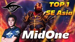 MidOne Ember Spirit | TOP 1 SE Asia Leaderboards | Dota 2 Pro Gameplay