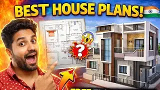 &ldquo;₹20 Lakh Budget Me Modern 3BHK House Plan 😱 | Ground + First Floor | Free Layout