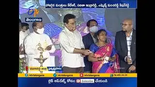KTR Attends Logistic Park Inauguration | at Batasingaram