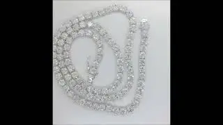 What size tennis chain is this?....#questionoftheweek  #moissaniteelegance