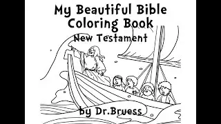 My Beautiful Bible Coloring Book The New Testament by Dr. Bruess (Author)