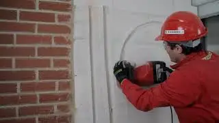 METALCORP - Acanaladora de pared MACROZA M95 rozas circulares, diagonales y al ras del suelo