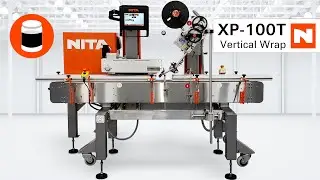 Horizontal Full Wrap Around Label Application on Round Irregular Products with Cleated Conveyor