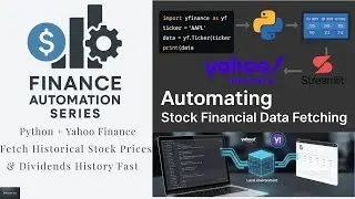 Build a robust financial  data exploration app with **Python, Streamlit, and Yahoo Finance** .