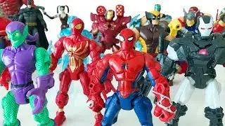 OYUNCAK KOLEKSİYONUM | &Ouml;r&uuml;mcek Adam Deadpool Ironman Batman Hulk Wolverine Thor | S&uuml;per Oyuncaklar