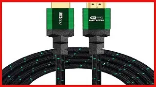 Great product -  4K HDMI 2.0 Cable 12 ft. by RitzGear. 18 Gbps Ultra High Speed Braided Nylon Cord &