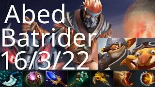 Abed Batrider vs JaCkky Wraith King, Axe, Outworld Destroyer - sad WK, allies fall  - dota2