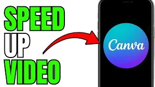 HOW TO SPEED UP VIDEO IN CANVA!